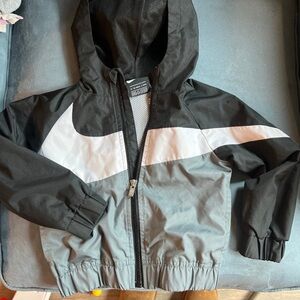Nike Kids Black and Gray Jacket